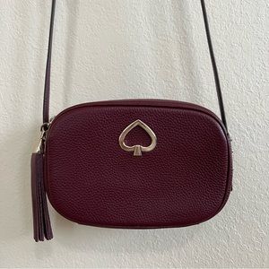 Kate Spade Kourtney Camera Leather Crossbody Bag